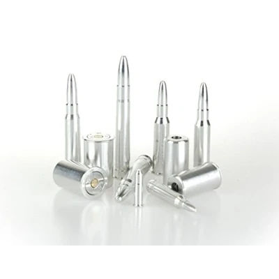 Abbildung von EUROHUNT Pufferpatrone aus Aluminium für Büchse 243 Win, Silber, One Size