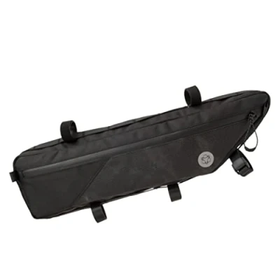 Abbildung von AGU Tube Fahrrad Rahmentasche 3L, für Bikepacking, Wasserabweisend, Reflektierend Polyester, Einfache Montage, 100% Recyceltes Polyester Reflective Mist