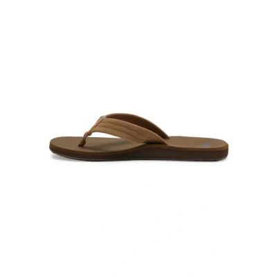 Abbildung von Quiksilver Carver CORE Zehentrenner tan, Herren, Größe: 40, Tan Veloursleder