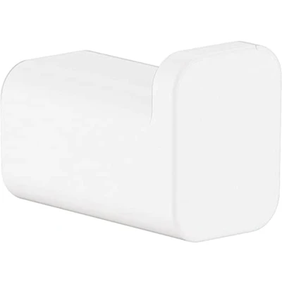 Abbildung von hansgrohe Handtuchhaken AddStoris, Handtuchhalter Mattweiß