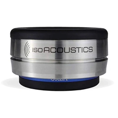 Abbildung von IsoAcoustics OREA Serie mit Isolatoren für HiFi Komponenten Indigo 7,2 kg max./Stück
