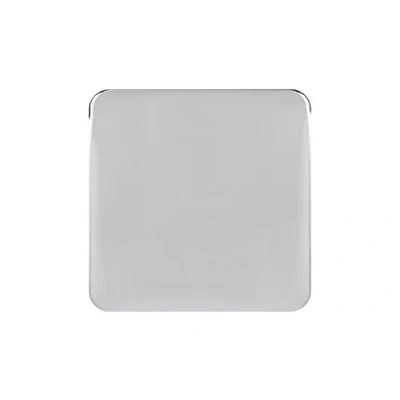 Abbildung von Schneider Electric GGBL8010PC Lisse Screwless Deco, Einzel Zierplatte, blank, poliertes Chrom