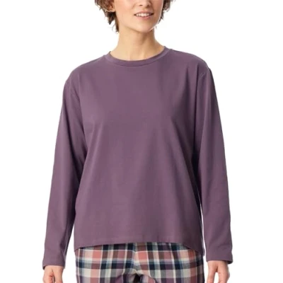 Abbildung von Schiesser MIX Relax Nachtwäsche Shirt, Damen, Größe: 36, Malve