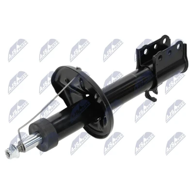 Abbildung von NTY A MZ 036 Stoßdämpfer Hinterachse links Gasdruck Zweirohr Federbein oben Stift, unten Schelle MAZDA: 626 V Station Wagon (GW) 2.0 TD, DITD