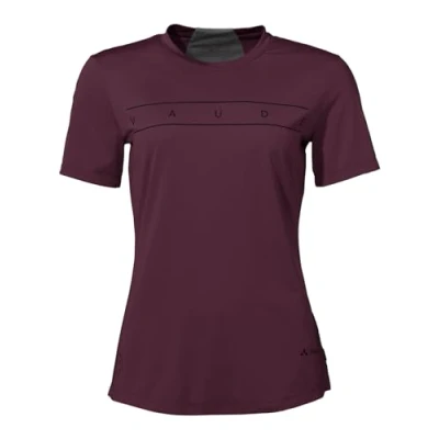Abbildung von Vaude LOGO Sport Tshirt, Damen, Größe: 36, Cassis