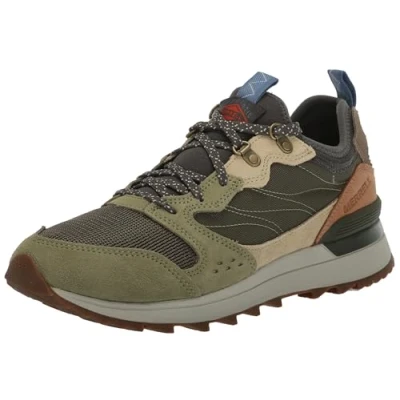 Abbildung von Merrell Alpine 83 Recraft Hikingschuh olive/multicoloured, Herren, Größe: 43.5, Olive/multi coloured Schuhe