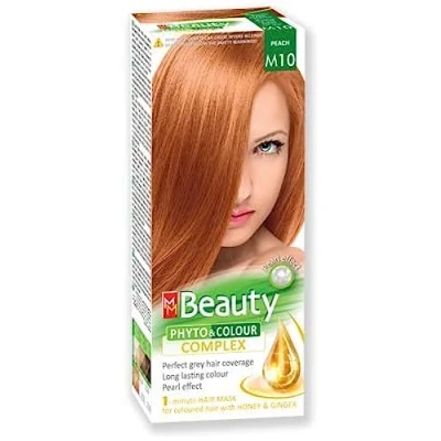 Abbildung von MM Beauty Permanente Haarfarbe Phyto &amp; Farbe 125g № M10 Pfirsich
