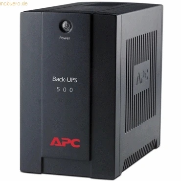 Abbildung von APC by Schneider Electric Backups BX BX500CI Unterbrechungsfreie Stromversorgung 500VA (AVR, 3 Ausgänge IEC C13)