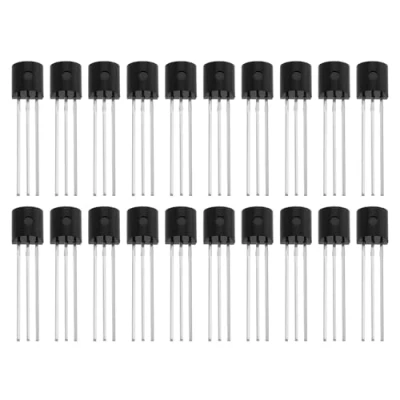 Abbildung von Create idea 20 Stück N Kanal Felddefekttransistor 3 poliger Hocheffizienter Junction Feldeffekttransistor für Audioverstärker Signalprozessoren BF245B