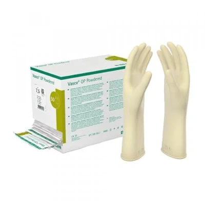 Abbildung von Vasco OP gepudert Gr.6,5 50 Paar Handschuhe
