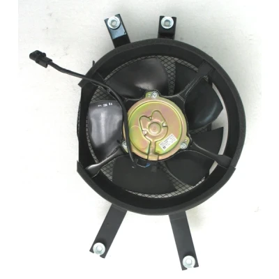 Abbildung von NRF 47554 Lüfter 250 12 100 mit Kühlerlüfterrahmen (Zarge) MITSUBISHI: L200 III Pickup
