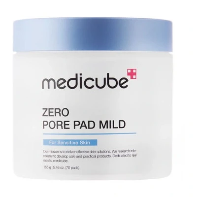 Abbildung von Medicube Zero Pore Pads Mild 2.0 (70 Pads): Sanfte, beruhigende Tonic zum Peeling, Minimierung der Poren u