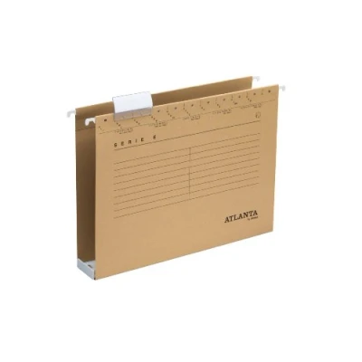 Abbildung von Atlanta Serie E Hängesammler A4, Jalema 2655214570, Robuste mit extra grosses Fassungsvermögen, 25er Packung, naturbraun
