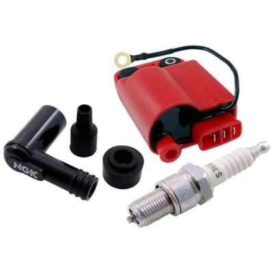 Abbildung von Piaggio CDI + Zündspule Zündkerze NGK B9ES NRG MC2 kompatibel für Sfera NSL RST TEC ZIP SSL