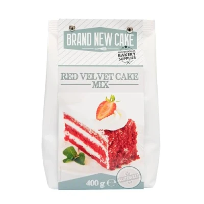 Abbildung von BrandNewCake® Red Velvet Kuchenmischung 400g Glutenfrei Perfekt für saftige und leckere Kuchen