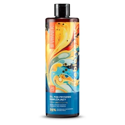 Abbildung von VIANEK Prebiotisches Feuchtigkeitsspendendes Duschgel 300 ml Vegan, Sanfte Reinigung, Intensive Hydration, für trockene Haut