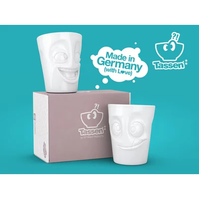 Abbildung von FIFTYEIGHT PRODUCTS Becher TV Tassen, Porzellan, 0,35 L