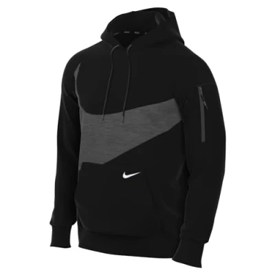Abbildung von Nike Performance Kapuzenpullover, Herren, Größe: XXL, Black/charcoal heather/white