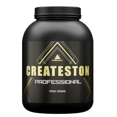 Abbildung von PEAK Createston Professional 3150g Geschmack Fresh Orange I Post Workout ALL in One über 90 Schlüsselsubstrate mit Whey Hydrolysat &amp; Isolat Creatin AKG Kohlenhydratmatrix