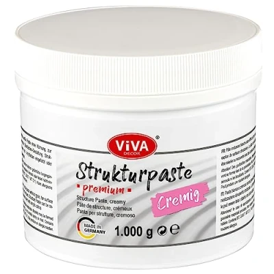 Abbildung von Strukturpaste PREMIUM Cremig, White