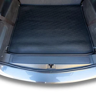 Abbildung von Travall CargoMat Liner Kofferraumwanne Kompatibel mit Opel Zafira Tourer (Ab 2011) TBM1143 Maßgeschneiderte Gepäckraumeinlage Anti Rutsch Beschichtung