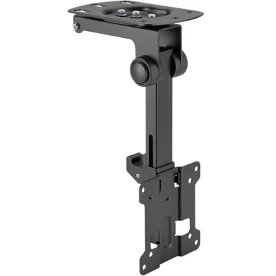 Abbildung von Conecto Deckenhalterung für Fernseher, geeignet 13 27 Zoll, klappbar, höhenverstellbar, schwenkbar, neigbar, bis VESA 100x100, schwarz
