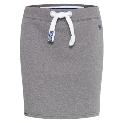 Abbildung von Oxmo Oxbenntje Bleistiftrock, Damen, Größe: Large, Grey mel