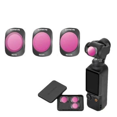 Abbildung von MotuTech Filter Set für DJI Osmo Pocket 3 mit neutraler Dichte, ND16 + ND64 ND256