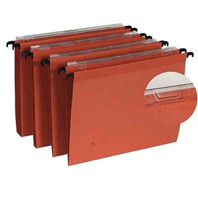 Abbildung von Esselte Leitz Hängetasche (A4 mit Leinenfröschen) Kraft Orange 25 Stück