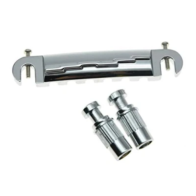 Abbildung von KAISH Northwest Guitars Gitarrensaitenhalter für Les Paul LP Junior, Chrom