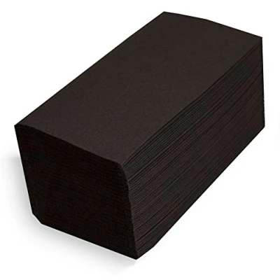 Abbildung von Servietten 40 x 40, Airlaid, 30, schwarz