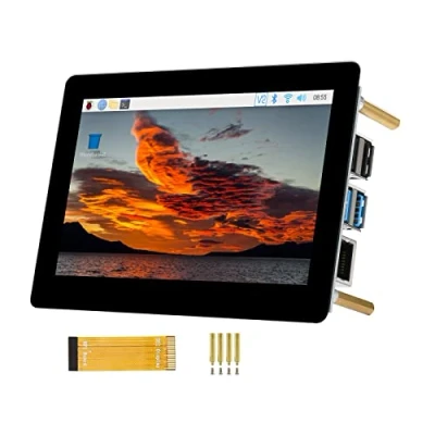 Abbildung von IBest 5inch DSI LCD (B) 800x480 Resolution Capacitive Touch Display IPS Screen for Raspberry Pi 4B/3B+/3A+/3B/2B/B+/A+, Compute Module 3+, 3