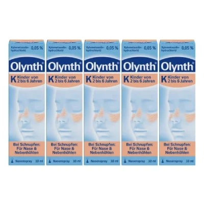Abbildung von OLYNTH 0,05% für Kinder Nasendosierspray (5x10 ml)