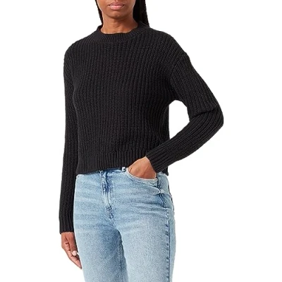 Abbildung von VERO MODA Damen VMHILDA LS O Neck GA NOOS Pullover, Black, S