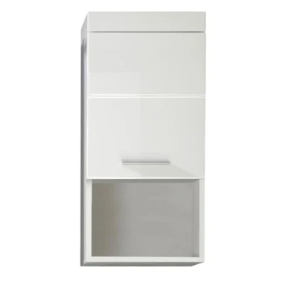 Abbildung von trendteam smart living Hängeschrank Badschrank Bad Amanda Aufbaumaß (BxHxT) 36 x 77 23 cm Farbe Weiß Hochglanz 139350301