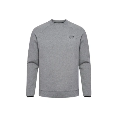 Abbildung von Hummel Regular CREW Sweatshirt, Herren, Größe: Small, Grey melange