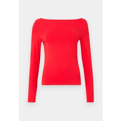 Abbildung von ONLY Onllive LOVE Langarmshirt, Damen, Größe: XXL, High risk red