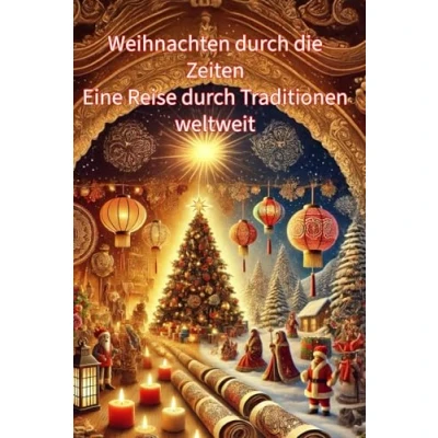 Abbildung von Weihnachten durch die Zeiten: Eine Reise Traditionen weltweit: Entdecken Sie faszinierenden Bräuche und Geschichte eines Festes, das Kulturen über Jahrhunderte hinweg verbindet.