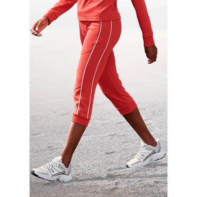 Abbildung von H.I.S Caprihose Jogginghose, Damen, Größe: 32/34, Rot