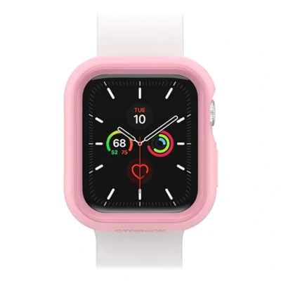 Abbildung von OtterBox Watch Bumper für Apple Series SE (2nd/1st gen)/6/5/4 44mm, stoßfest, sturzsicher, Sleek Protective Hülle Watch, Schutz Display und Kanten, Pink