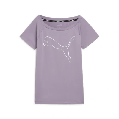 Abbildung von Puma Train Favorite CAT TEE Sport Tshirt, Damen, Größe: Small, Pale plum