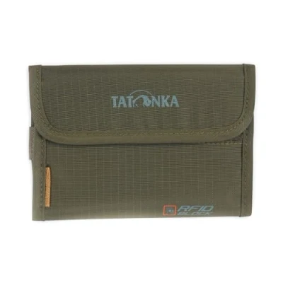 Abbildung von Tatonka Geldbeutel Money Box RFID B Geldbörse mit Blocker TÜV geprüft oliv 9 x 13 1 cm