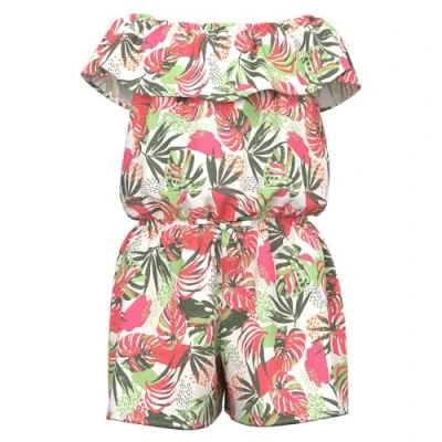 Abbildung von Name it Nkfvinaya Jumpsuit für Kinder, Größe: 116, Bright white