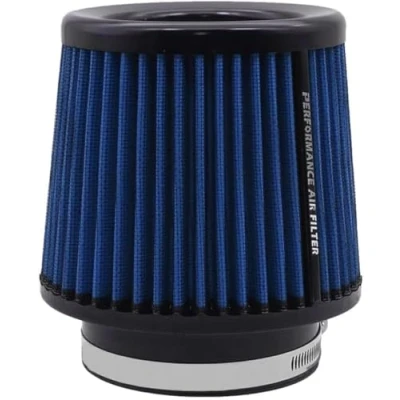 Abbildung von Universal Luftfilter car Tauschluftfilter für 76 mm 89mm 101mm Kaltluftfilter Einlass Induktions Set Roter Hochleistungs Luftfilter, Waschbarer und wiederverwendbarer (blue)