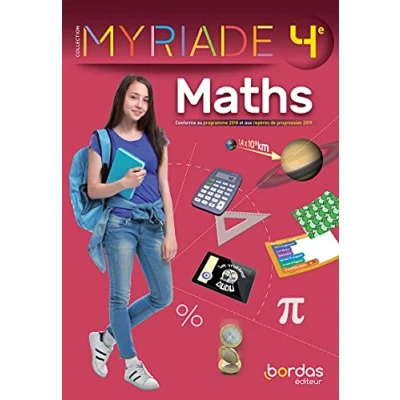 Abbildung von Myriade Maths 4e 2021 Manuel élève: de l&#039;élève