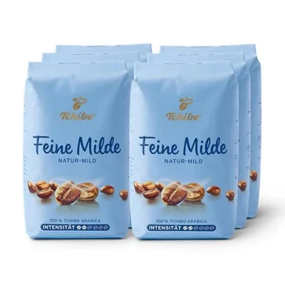 Abbildung von Tchibo Feine Milde Bohnen 6x 500 g