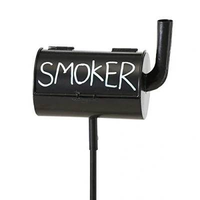 Abbildung von Spetebo Aschenbecher Smoker mit Erdspieß 115 cm Ascher Stehascher Standaschenbecher Sturmaschenbecher