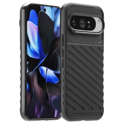 Abbildung von Google Pixel 10 Pro Hülle Silikon imoshion Soft Case/Backcover Handyhülle Schwarz Shockproof/Stoßfest