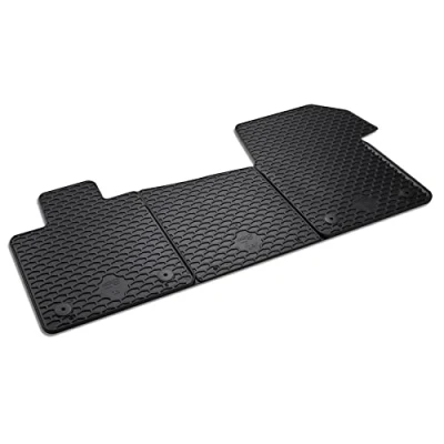 Abbildung von Volkswagen 7T1061551041 Gummifußmatten Plus Qualität Gummi Fußmatten Allwettermatten 3X Gummimatten vorn, schwarz