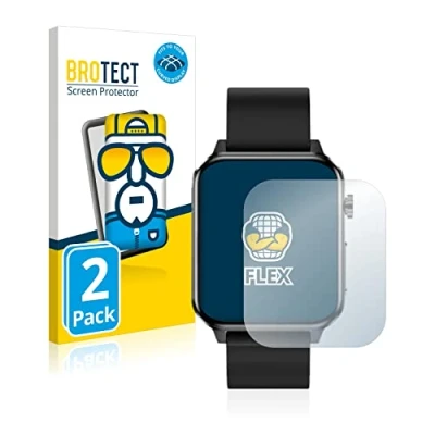 Abbildung von BROTECT 2 Stück Full Cover Schutzfolie für Kardena Care Plus Screen Displayschutz Folie [3D Curved, Anti Fingerprint, Kristall Klar]